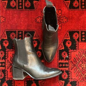 Comfortable & Versatile Tony Bianco Black Leather Ankle Boot